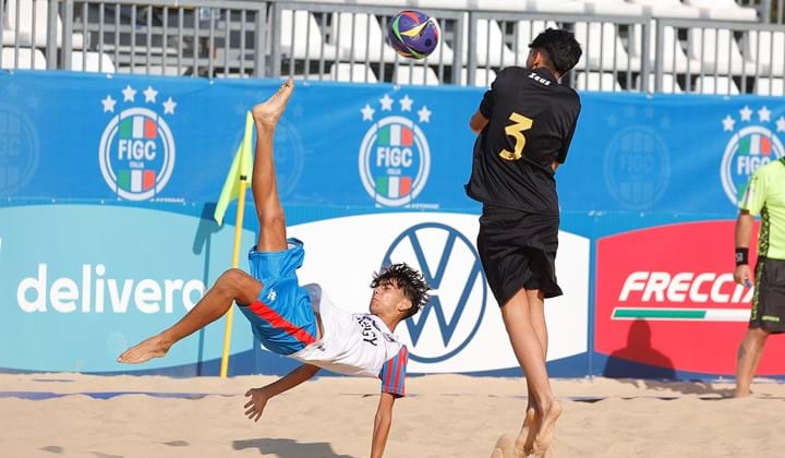 Finali giovanili beach soccer, le immagini più belle da Tirrenia