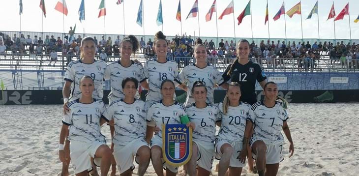 Raduno a Tirrenia: le convocate del Ct Del Duca verso l'Euro Beach Soccer League
