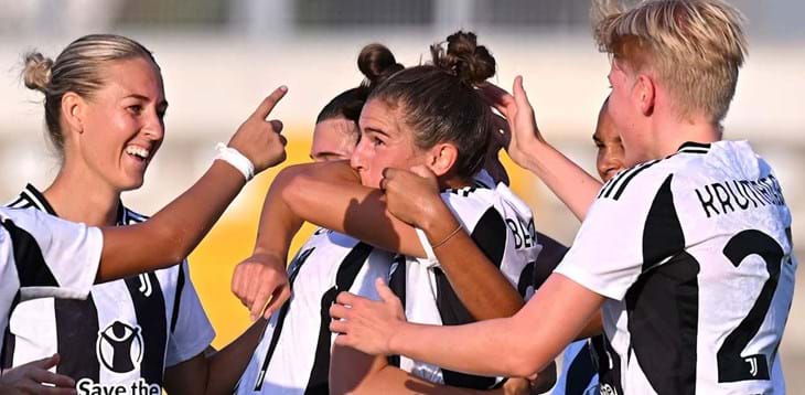 La Juventus strapazza 6-3 il Sassuolo, il Como si aggiudica 1-0 il posticipo con il Milan