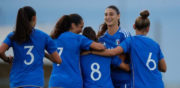 Debutto show delle Azzurrine nel Torneo di Gradisca d’Isonzo, Albania battuta 11-0. Mazzantini: