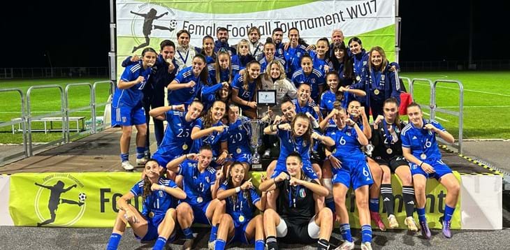 Bedini, Giudici, Gianfico: tris delle Azzurrine alla Macedonia del Nord. Le ragazze di Selena Mazzantini vincono il torneo di Gradisca d'Isonzo