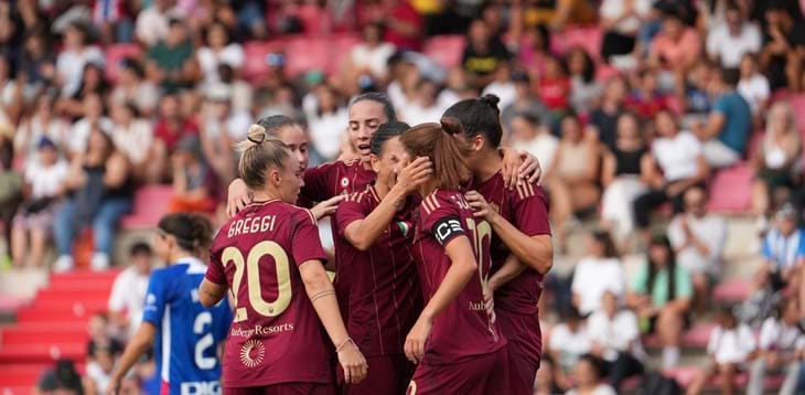 L'Italia sogna il tris: mercoledì l'andata del secondo turno preliminare. Roma-Servette, Juventus-PSG e Fiorentina-Wolfsburg