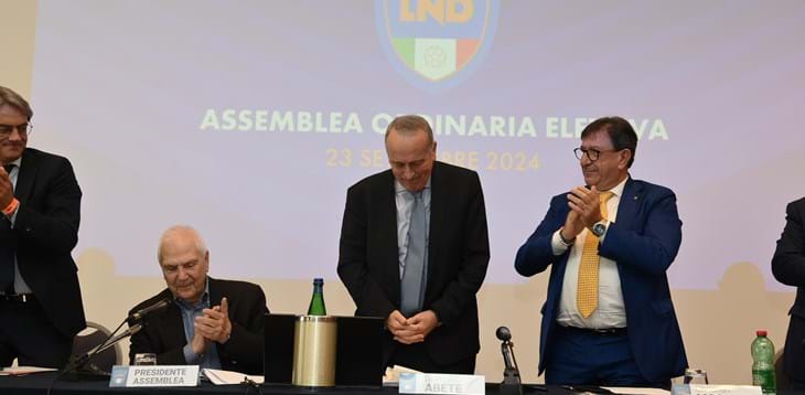Giancarlo Abete confermato alla guida della LND. Gravina: “La Lega Dilettanti è la spina dorsale di un movimento straordinario”