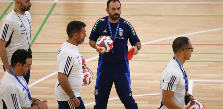 Entusiasmo ed emozione, gli Azzurri sono a San Bonifacio per le amichevoli con la Norvegia. Samperi: “Fiducia in questo gruppo”