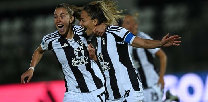 Juventus macchina da gol, Rosucci torna a segnare dopo 3 anni. Giugliano miglior marcatrice della storia della Roma