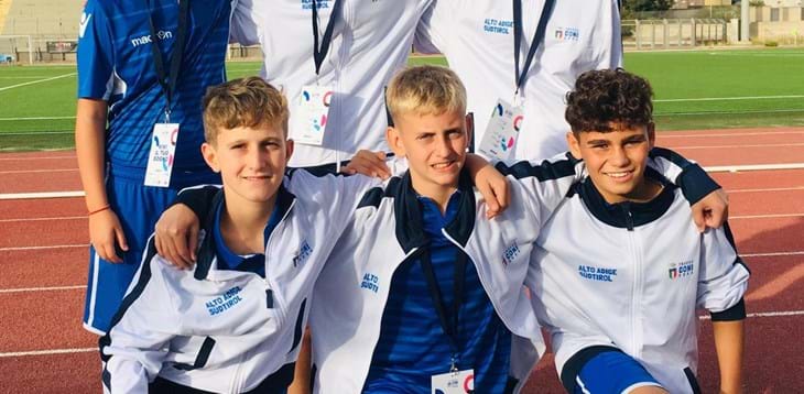 Tornata alla base la delegazione Figc dell'Alto Adige, reduce dall'esperienza al Trofeo Coni in Sicilia