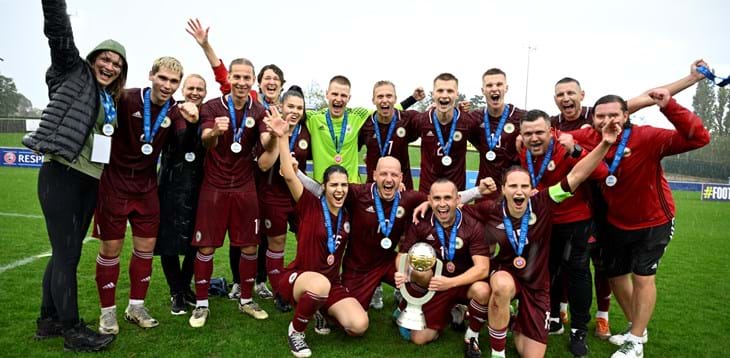 Nella Unity Euro Cup trionfa la Lettonia! L'Italia parte bene, ma il ko con l'Irlanda le costa l'eliminazione