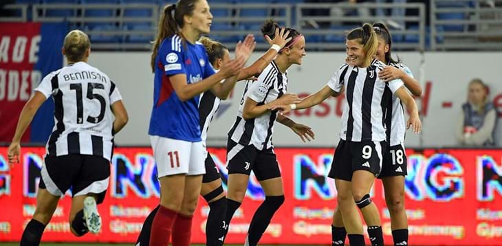 Parte alla grande anche la Juve: Cantore decide la sfida contro il Vålerenga, mercoledì 16 il big match contro il Bayern Monaco