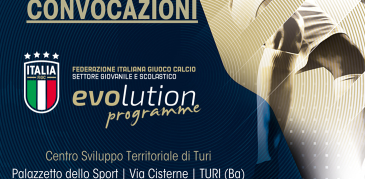 Convocazioni Centro di Sviluppo Territoriale Calcio a 5 di Bari-Turi