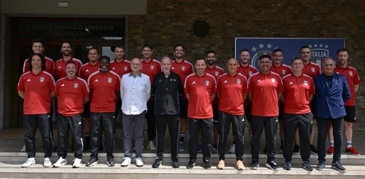 Ufficializzati i nuovi allenatori UEFA Pro: da Abate a Parolo, tutti i nomi dei tecnici che hanno completato il Master
