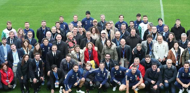 Azzurri Partner Day back at Coverciano on Monday 11 November