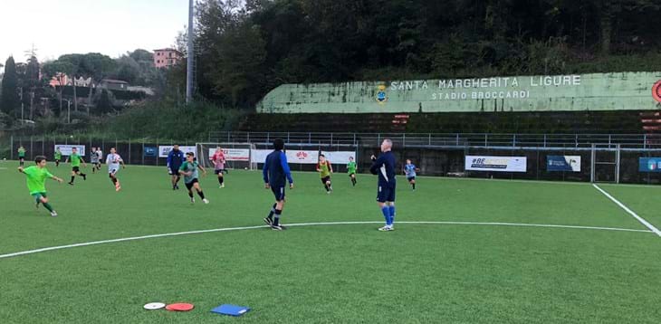 CFT di Genova - Santa Margherita Ligure, allenamento del lunedì