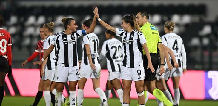 Juventus trascinata dal volo delle sue Azzurre. Nischler raggiunge Bonfantini in cima alla classifica marcatrici