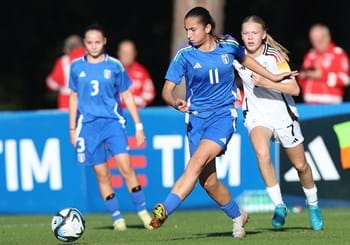 A Tirrenia Azzurrine battute dalla Germania all'esordio stagionale