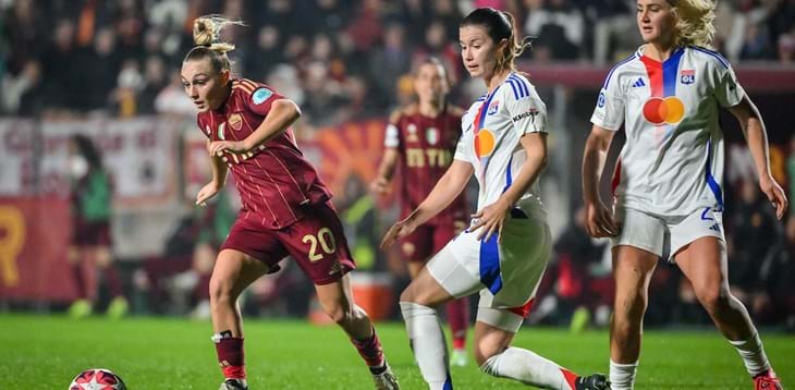 Roma, niente da fare: il Lione vince 3-0 al Tre Fontane, ma la squadra di Spugna resta in corsa per la qualificazione