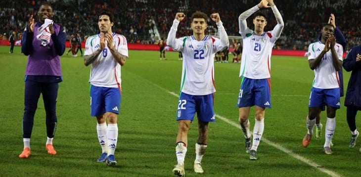 Ascolti TV: la Nazionale batte anche Sinner, la partita con il Belgio seguita da quasi 7 milioni di telespettatori