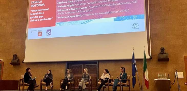 Cappelletti a Firenze per l’evento su gender gap e diritti delle donne. “Il calcio femminile è una delle massime espressioni di empowerment”