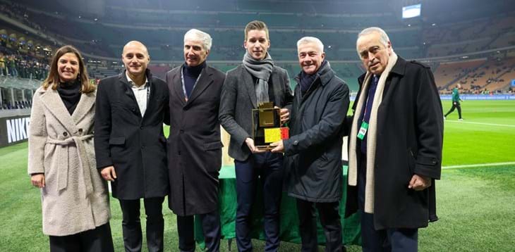 Consegnato all'arbitro François Letexier il premio internazionale ‘Giulio Campanati’