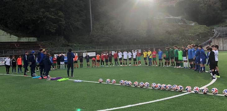 CFT di Genova - Santa Margherita Ligure, allenamento del lunedì