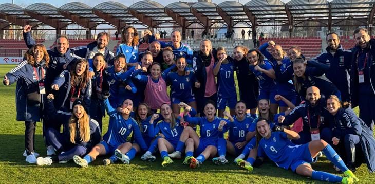 Primi tre punti per l’Italia nelle qualificazioni europee, le Azzurrine battono la Polonia con i gol di Pellegrino Cimò e Sciabica