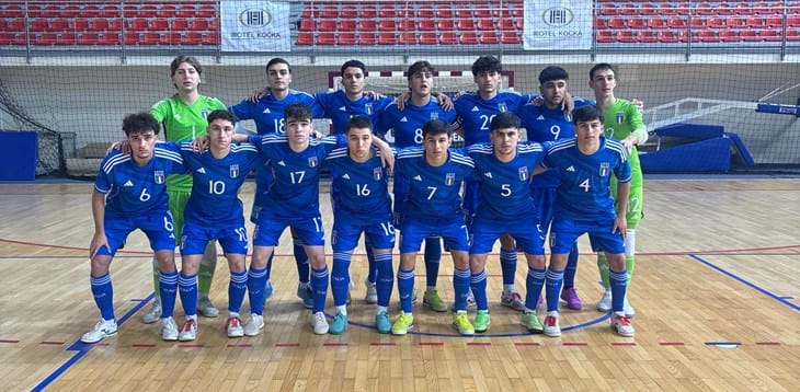 Al torneo ‘Futsal Love Serbia’, Azzurrini ko contro la Spagna. Pedrini: “Un altro step nel nostro percorso di crescita