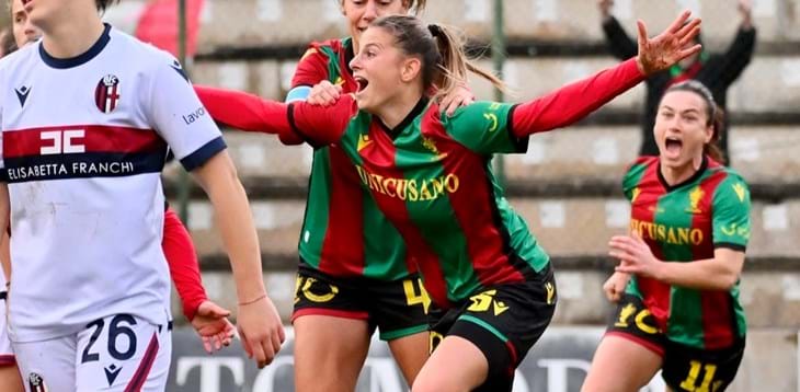 La Ternana si aggiudica il big match con il Bologna e sale a 33 punti, Parma-Arezzo rinviata per neve