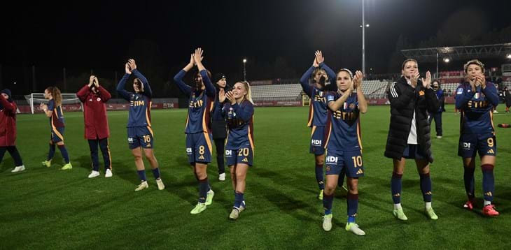 La Roma perde 6-1 a Wolfsburg e dice addio alla qualificazione ai quarti. Domani Bayern Monaco-Juventus