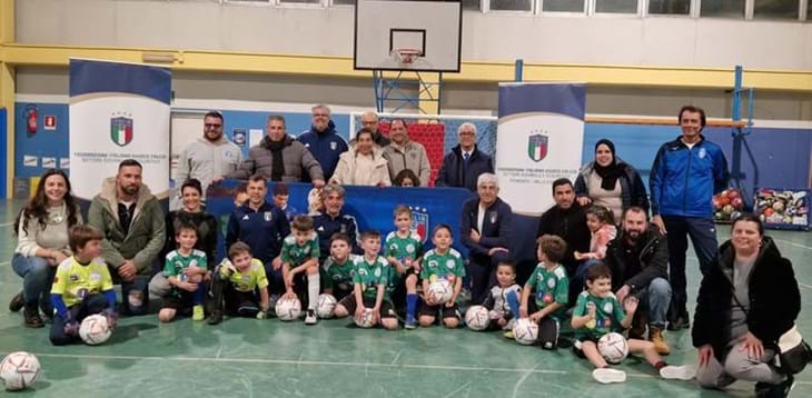 Incontro di calcio integrato con la società Lupetti Bianchi Trino