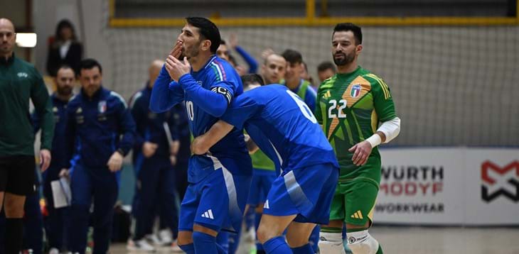 Gli Azzurri fanno festa a Benevento: 4-0 alla Lituania. Samperi: “Stiamo diventando sempre più squadra”