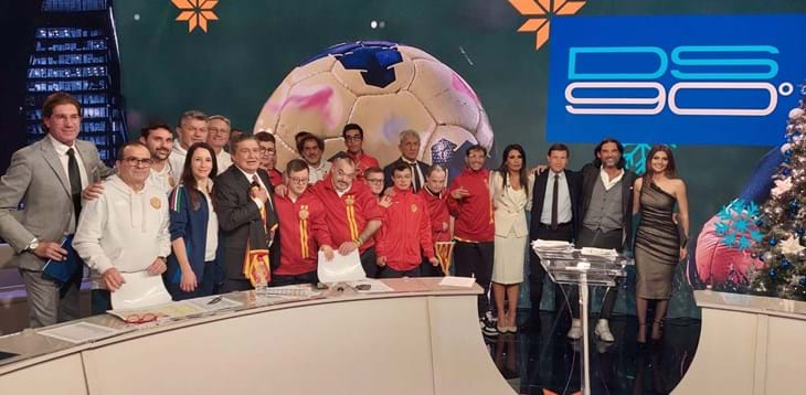 L'Union Picena ospite alla 'Domenica Sportiva' su Raidue: una serata bellissima per tutta la DCPS
