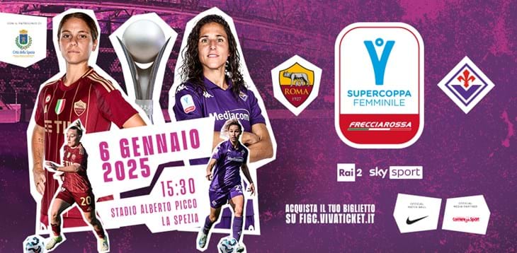 Roma-Fiorentina, sale l'attesa. Domenica 5 un truck in Piazza Cavour a La Spezia con attività per i tifosi. Tutte le iniziative in città in vista della partita
