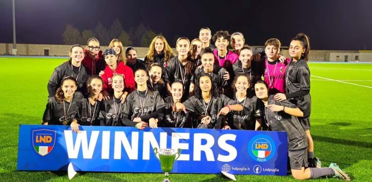 Il Bari bissa e conquista il passaggio ai play off interregionali con l'Under 17 femminile