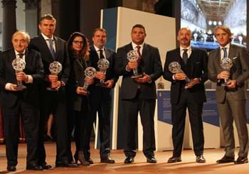 Cerimonia di premiazione della "Hall of Fame del Calcio italiano" 2016