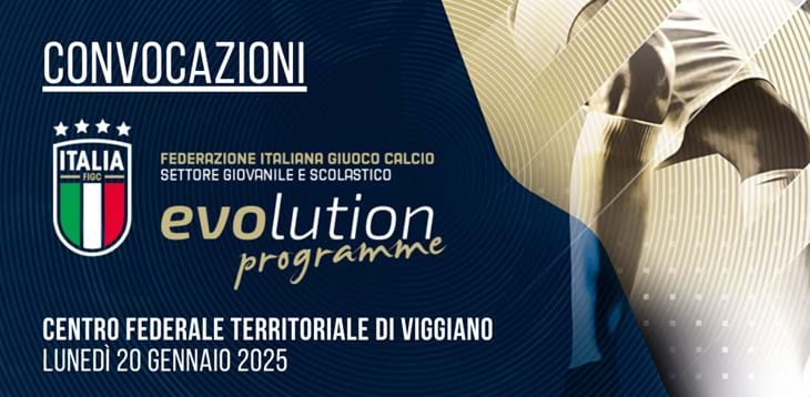 CONVOCAZIONI PER IL CTF DI VIGGIANO 20 GENNAIO 2025