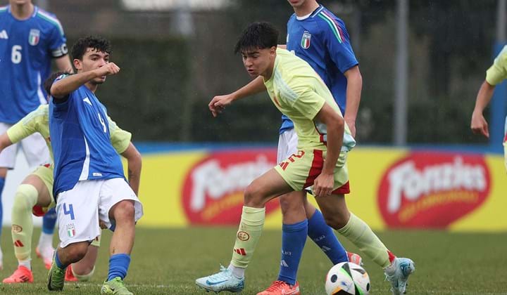 Azzurrini ko a Coverciano: la Spagna si impone 2-0