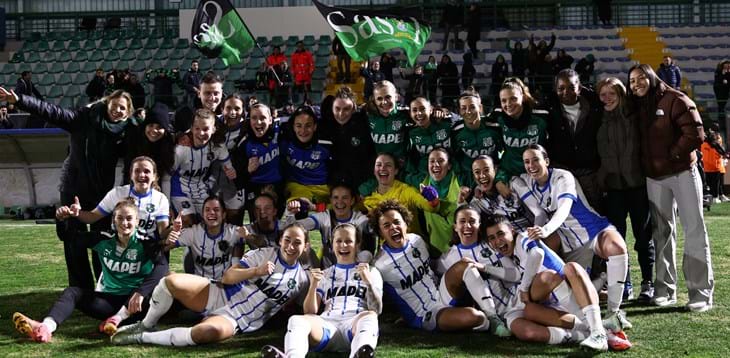 Sassuolo e Fiorentina le prime due semifinaliste: impresa delle emiliane, Inter ko ai supplementari. Mercoledì Roma-Napoli Femminile