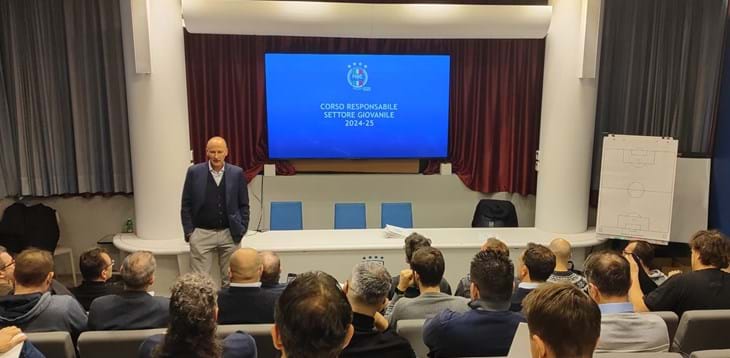 Al via il nuovo corso per ‘Responsabile di Settore Giovanile’. Samaden: “Una formazione di qualità per dirigenti”