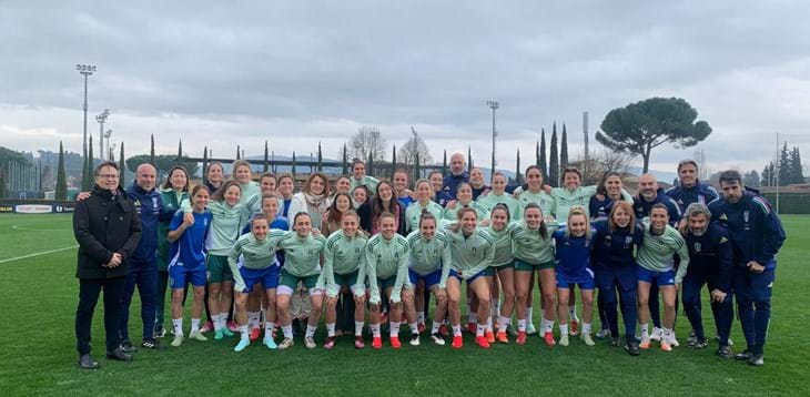 Azzurre preparations begin ahead of Denmark clash