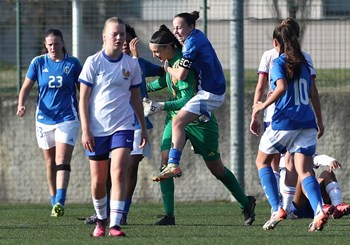 Al Villaggio Azzurro di Novarello 0-0 nella seconda amichevole tra Italia e Francia