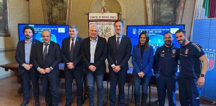 Reggio Emilia abbraccia l’Italfutsal: giovedì 6 marzo in un Pala Hockey sold out la sfida delle qualificazioni europee contro Malta