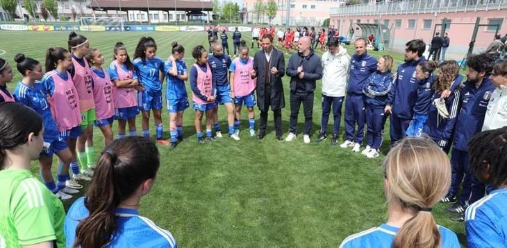 Ventiquattro convocate per il primo raduno stagionale, il 27 marzo amichevole in famiglia con l’Under 16 Femminile