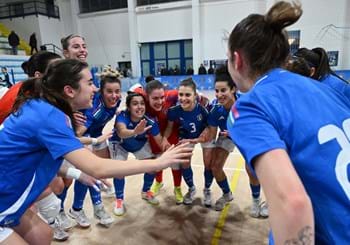 Festa azzurra a Montesilvano per la qualificazione al Mondiale