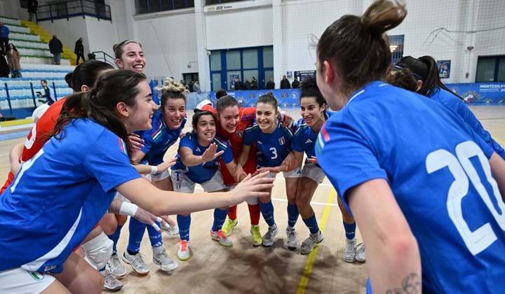 Festa azzurra a Montesilvano per la qualificazione al Mondiale