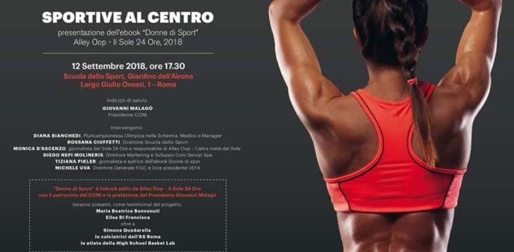 Il dg Uva all’incontro “Sportive al Centro” alla Scuola dello Sport del CONI