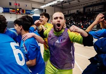 Festa Italia, gli Azzurrini del futsal volano alle finali dell'Europeo