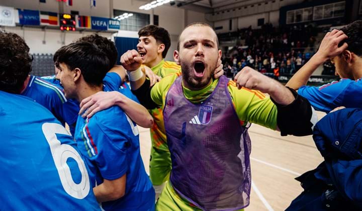 Festa Italia, gli Azzurrini del futsal volano alle finali dell'Europeo 