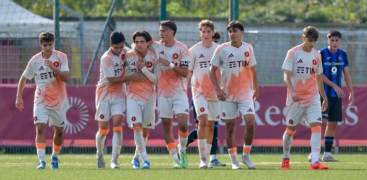 Under 18 Professionisti, Roma vittoria e sorpasso nel posticipo: 2-0 all'Atalanta e primato in classifica