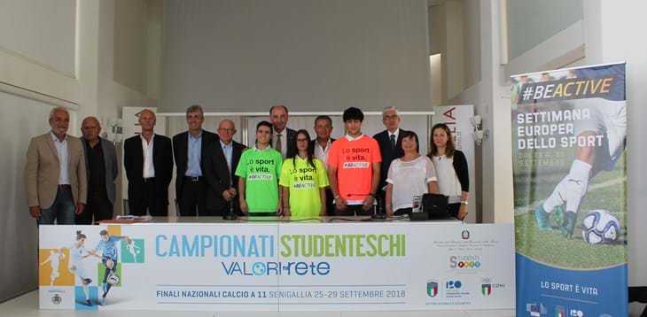 Campionati studenteschi: dal 25 al 29 settembre a Senigallia la fase finale nazionale