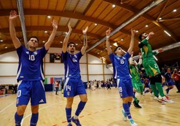 Un bel successo dell'Italfutsal davanti ai 2.000 di Fasano