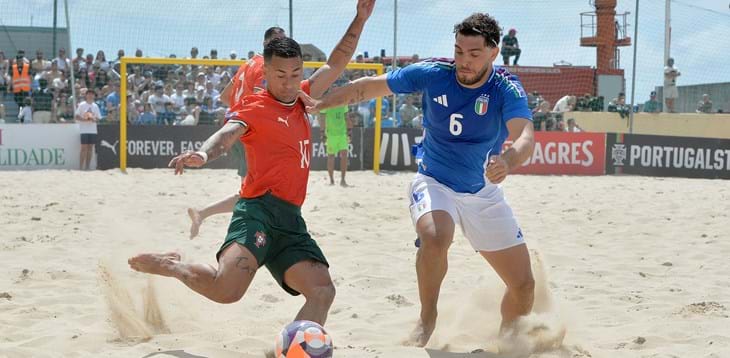 Azzurri battuti 5-3 dal Portogallo nella prima amichevole pre-Mondiale a Madeira. Del Duca: “Segnali incoraggianti”